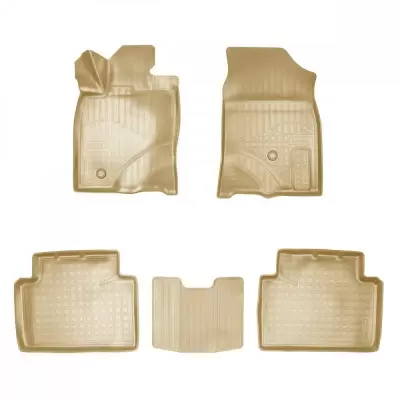 Коврики салонные для Honda Civic IX (EU)12) (2012) (5 дв) (бежевый)