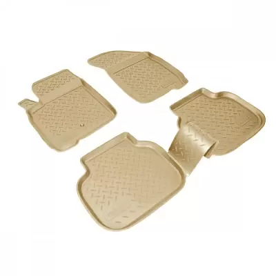 Коврики салонные для Dodge Grand Caravan (2000-2007) (5 мест) (бежевый)