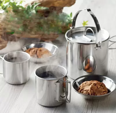 Набор посуды из нержавейки STARCAMP HX-SK07