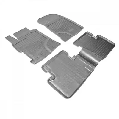 Коврики салонные для Honda Accord IX (2013) (серый)