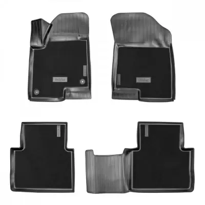 Коврики салонные комбинированные для Haval Jolion 3D (2021) (полный привод)