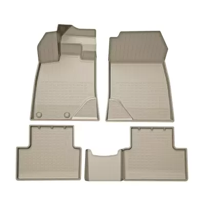 Коврики салонные для Peugeot 3008 III (2023) (бежевый)