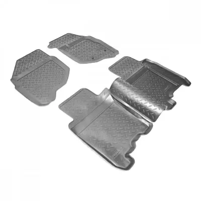 Коврики салонные для Honda CR-V V 3D (2017) (серый)