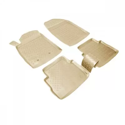Коврики салонные для Opel Mokka 3D (2012) (бежевый)