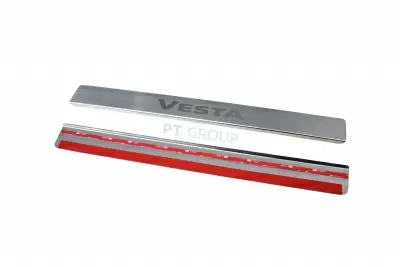 Накладки в проёмы дверей (НПС) LADA Vesta с 2015 на автомобиль от Интернет-Магазина Autoboks.kz