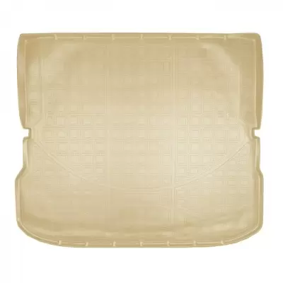 Коврики в багажное отделение для Infiniti JX (L50) (2012) (сложенный 3 ряд)\ Infiniti QX60 (L50) (2013) (сложенный 3 ряд) (бежевый)