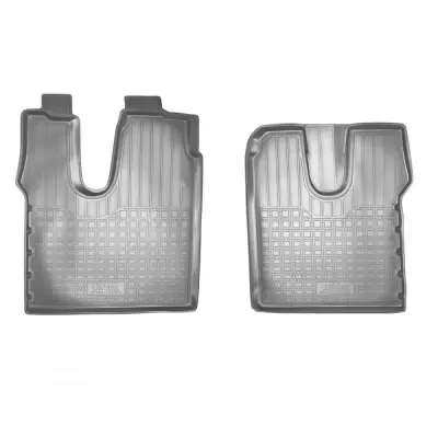 Коврики салонные для Mazda CX-9 II (2017) (3 ряд) (серый)