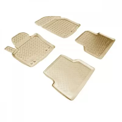 Коврики салонные для Volkswagen Tiguan (2008-2011) (бежевый)