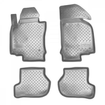 Коврики салонные для Volkswagen Golf VII (2013) (серый)