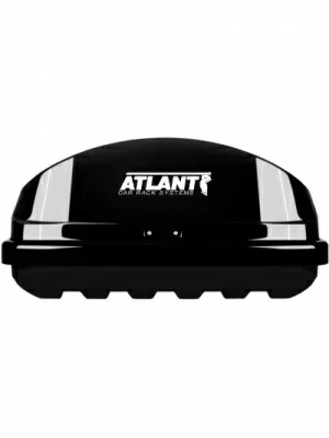 Багажный бокс Atlant Diamond 350 черный глянцевый от интернет-магазина AUTOBOKS.kz. 