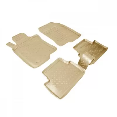 Коврики салонные для Haval Н9 (2017) (3 ряд) (бежевый)