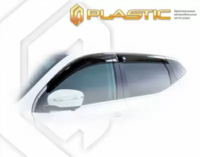 Ветровик на дверь CA Plastic 2010030314396 для Nissan Qashqai 2018+