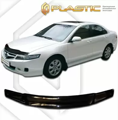 Мухобойка (дефлектор капота) для Honda Accord 2006-2008 (арт. 2010010101923)