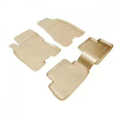 Коврики салонные для Nissan Teana (J33) (2014) (бежевый)