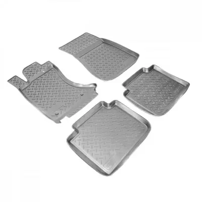 Коврики салонные для Lexus GS (L10A) (2012) (задний привод) (серый)