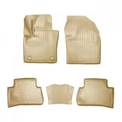 Коврики салонные для Toyota Avensis (T27) (2011) (бежевый)