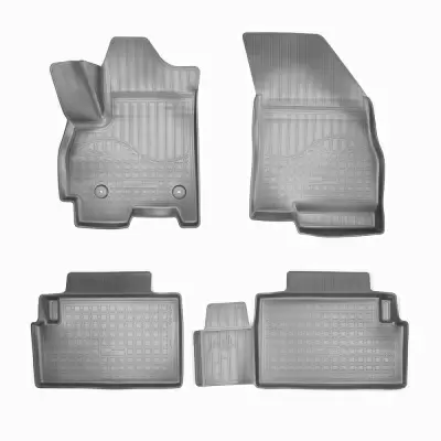 Коврики салонные для Chery Tiggo 4 (T19FL2) 3D (2024) (серый)