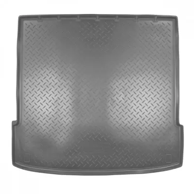 Коврики в багажное отделение для Kia Mohave I (+рестайлиг 1,2) (2008) (сложенный 3-й ряд) (серый)