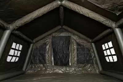 Надувная палатка Reaktiv Sarai 1 Хаки 360x360