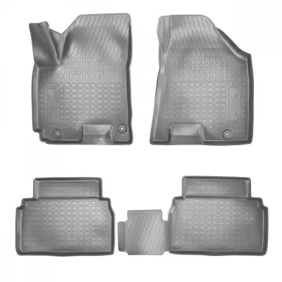 Коврики салонные для JAC S3 3D (2014) (серый)