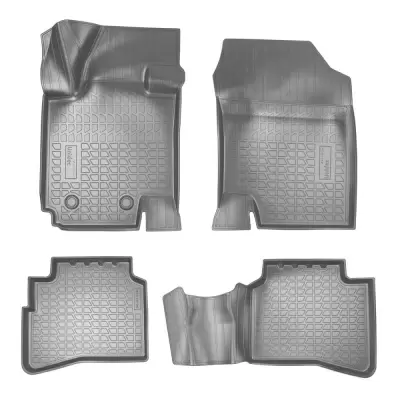 Коврики салонные для JAC JS4 3D (2021) (серый)