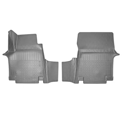 Коврики салонные для Hyundai Staria 3D (2021) (1 ряд 8 мест) (серый)