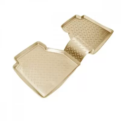 Коврики салонные для Nissan Navara (2005) (зад) (бежевый)