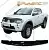Мухобойка (дефлектор капота) для Mitsubishi L200 2007-2015 (арт. 2010010102159) от интернет-магазина AUTOBOKS.kz. 