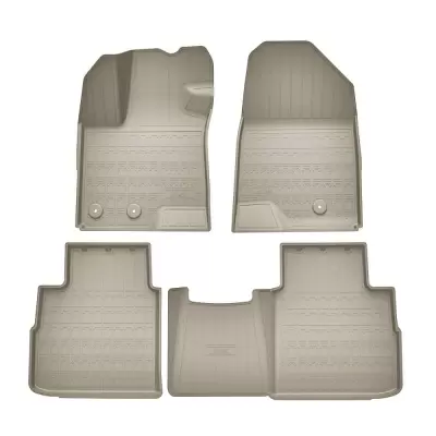 Коврики салонные для Haval H7 (2024) (бежевый)