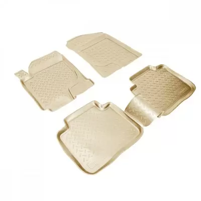 Коврики салонные для Kia Cee'd 3D (CD) (2018)\ Kia Proceed SB 3D (CD) (2019)\ Kia Cee'd SW 3D (2019)\ Kia XCee'd 3D (CD) (2019) (бежевый)