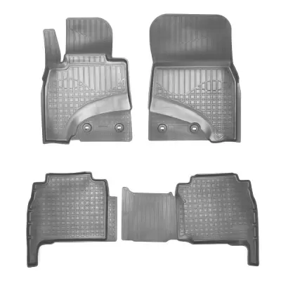 Коврики салонные для Lexus LX 570 (URJ200) (2007) (серый)