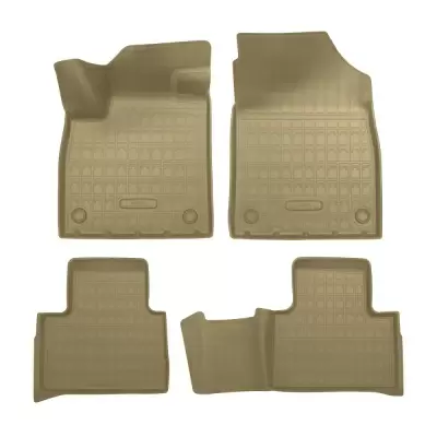 Коврики салонные для Haval H3 4WD (2024) (бежевый)