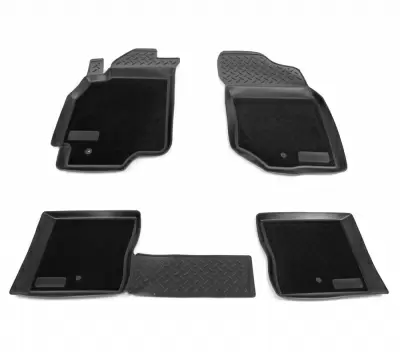 Коврики салонные комбинированные для Mitsubishi Lancer IX (2003-2007)