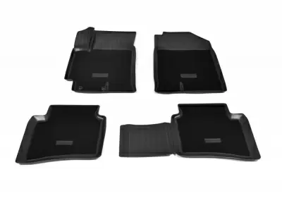 Коврики салонные комбинированные для Hyundai Solaris HCr 3D (2017)