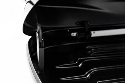 Автобокс REAKTIV Kometa 400 черный глянцевый двустороннее 600 л от интернет-магазина AUTOBOKS.kz. 