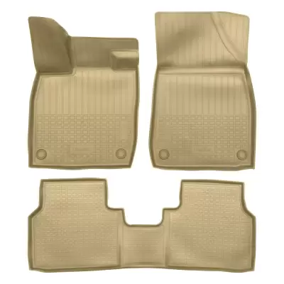 Коврики салонные для Volkswagen ID.5 (2021) (бежевые)