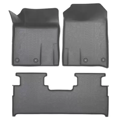 Коврики салонные для JETOUR T2 TRAVELLER 4WD (2023) (серый)