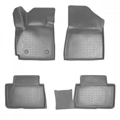 Коврики салонные для Changan CS35 Plus 3D (2019) (серый)
