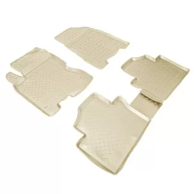 Коврики салонные для Renault Koleos (2008) (бежевый)