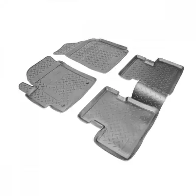 Коврики салонные для Daewoo Matiz (2001-2005) (серый)