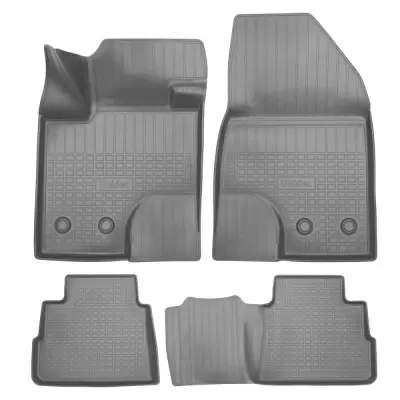 Коврики салонные для Haval H6 III 4WD 3D (2021) (серый)