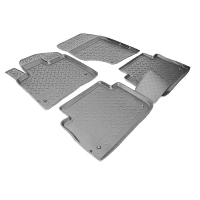 Коврики салонные для Audi Q7 (4LB) (2005-2015) (серый)