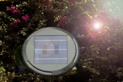 Светильник Wild Land UFO Solar Garden черный