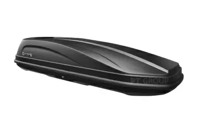 Автобокс на крышу PT-Group Аэродинамический "Active L" Черный ДВУСТОРОННЕЕ открывание 650 литров от интернет-магазина AUTOBOKS.kz. 