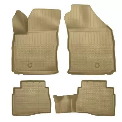 Коврики салонные для KAIYI E5 3D (2016) (бежевый)