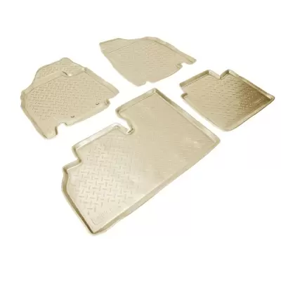 Коврики салонные для Kia Carnival (MB) (2006) (бежевый)