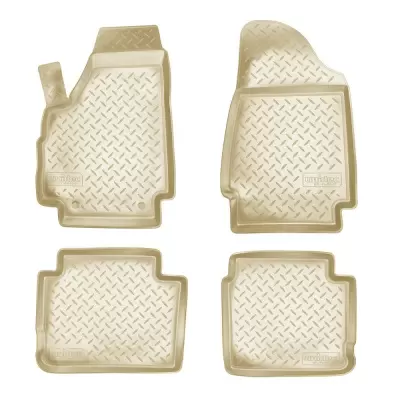 Коврики салонные для VAZ-Lada Niva Legend (5 дверей) (2021) (бежевый)