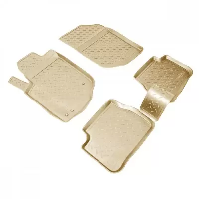 Коврики салонные для Peugeot 206 (1998-2009) (бежевый)