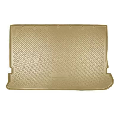Коврики в багажное отделение для Seat Alhambra I (1995-2010) (7 мест, разложенный 3 ряд) (бежевый)