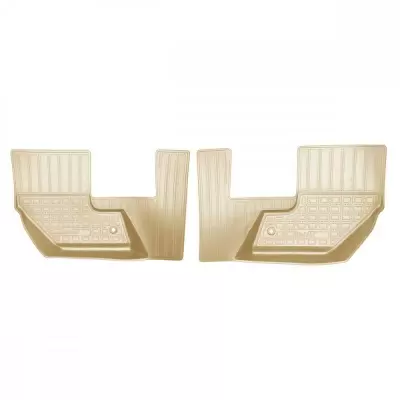 Коврики салонные для Volvo XC90 3D (2015) (5 мест) (бежевый)